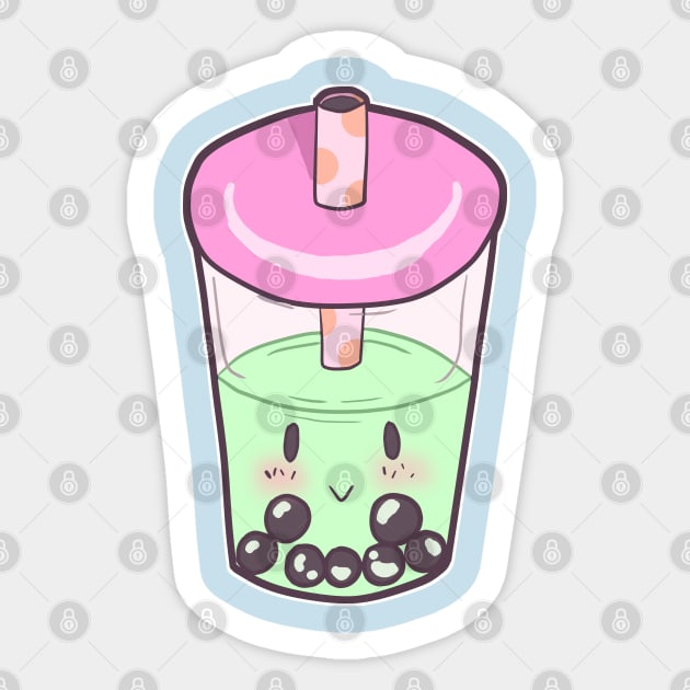 Kawaii Boba Sticker by Modeko